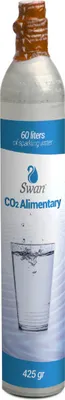 Immagine prodotto di Bombola Swan Co2 compatibile con Sodastream 425g di anidride carbonica E290 per gorgogliatori ricaricabili, fino a 80 litri di acqua frizzante nuova