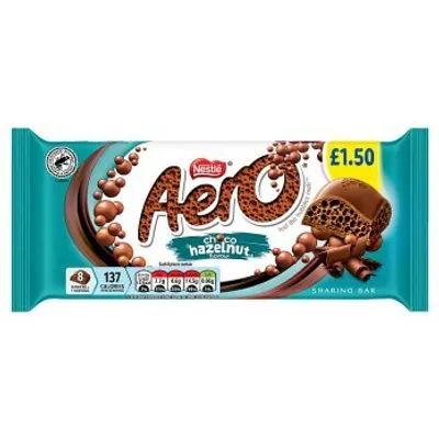 Produktbild von Nestle - Aero Choco Hazelnut / Schoko -Haselnuss, 90g