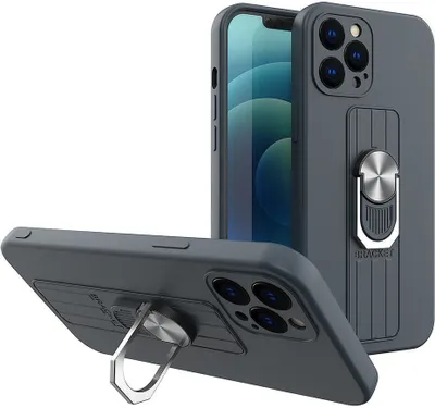 Imagen del producto de Funda protectora con soporte para Samsung Galaxy A73, color azul