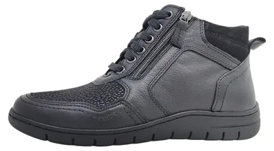 Productafbeelding van Naturläufer Stiefletten Damenschuhe Schnürstiefel Schwarz Freizeit