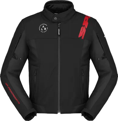 Obrázek produktu pro Textilní bunda na motorku Spidi Corsa Tex, černá/červená, L