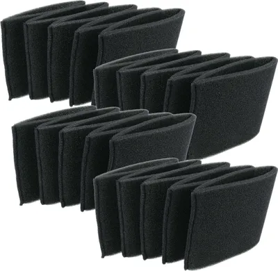 Produktbild von vhbw 20x Staubsaugerfilter kompatibel mit Einhell Staubsauger - Schaumstofffilter Schwarz