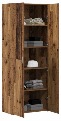 Immagine prodotto di vidaXL Credenza alta 2 pezzi Legno di recupero 70 x 42,5 x 185 cm
