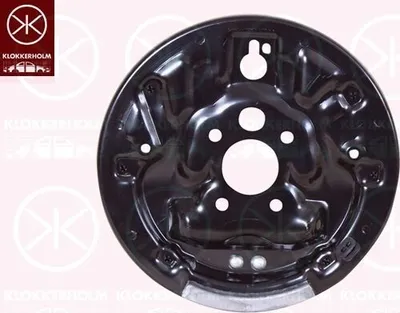 Produktbild von KLOKKERHOLM Spritzblech Bremsscheibe für SKODA Octavia II Combi (1Z5) Hinten Links 7521875 Ankerblech