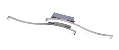 Zdjęcie produktu dla Lampa sufitowa LED ROUTE 5W 3000K 500lm metal srebrno-biała wym:7x56x9cm IP20 RL