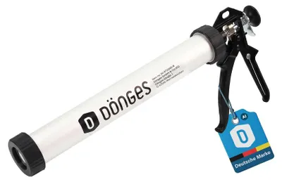 Immagine prodotto di Dönges pistola professionale a cartuccia 600 ml | Pistola a cartuccia chiusa in alluminio
