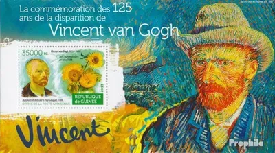 Produktbild von Briefmarken Guinea 2015 Mi Block 2537 (kompl. Ausgabe) postfrisch Vincent van Gogh