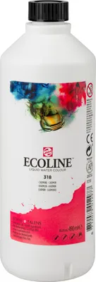 Obrázek produktu pro Ecoline tekutá akvarelová láhev 490 ml karmínová 318
