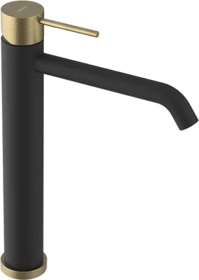 Immagine prodotto di Miscelatore per lavabo ULTRASAN, nero opaco/oro opaco