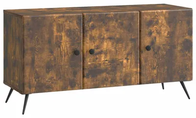 Zdjęcie produktu dla Szafka pod telewizor vidaXL, dąb wędzony, 99 x 34,5 x 50 cm, materiał drewnopochodny