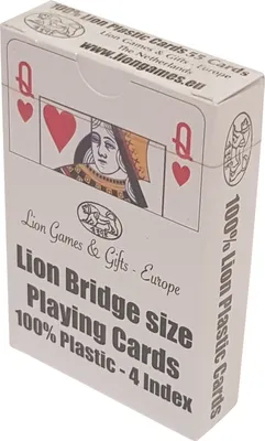 Obrázek produktu pro Spielkarten Lion 100% Plastik, Bridge