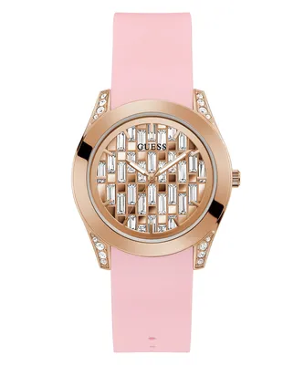 Produktbild von Guess Damenuhr GW0109L2 CYRKONIE rosa