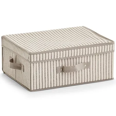 Produktbild von Zeller Aufbewahrungsbox "Stripes", Vlies, in verschiedenen Varianten Größe: 38x29x16.5cm