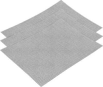 Produktbild von Grillmatte 3-teilig 42x36cm Edelstahl Grillen Backen Kochen