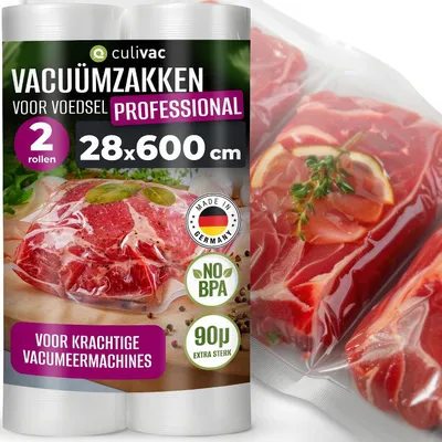 Obrázok produktu pre Vakuumové rolky 28x600 cm, 2 ks, pre sous vide, pre potraviny
