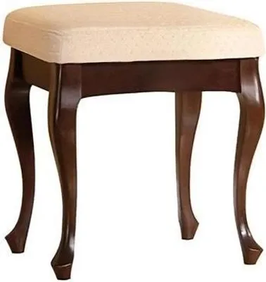 Produktbild von Schemel Hocker Sitzhocker Polsterhocker Fußhocker Holzhocker Küchenhocker