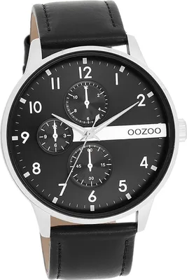 Produktbild von Oozoo Herren Armbanduhr schwarz Analog Timepieces Metallarmband D2UOC11309