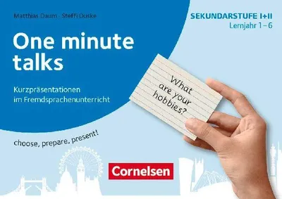 Produktbild von Kurzpräsentationen im Fremdsprachenunterricht - Lernjahr 1-6