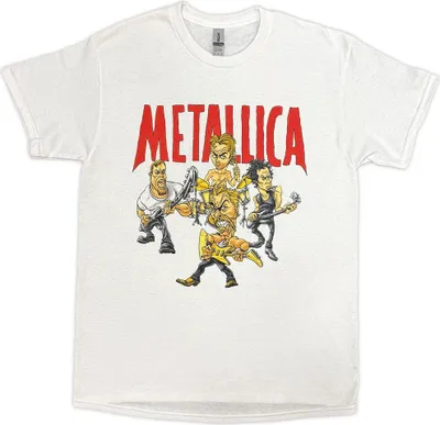 Produktbild von Metallica - "Load Chavez" T-Shirt für Herren/Damen Uni RO14354 (S) (Weiß)