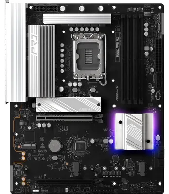 Zdjęcie produktu dla Asrock B860 Pro RS, Intel, LGA 1851 (Socket V1), Intel Core Ultra (Series 2), DDR5-SDRAM, 256 GB, DIMM