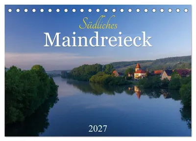 Produktbild von Südliches Maindreieck (Tischkalender 2027 DIN A5 quer), CALVENDO Monatskalender