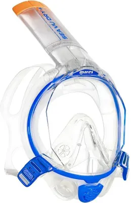 Immagine prodotto di Mares Aquazone Sea Vu Dry+ maschera per snorkeling Blu L-XL Blu L-XL