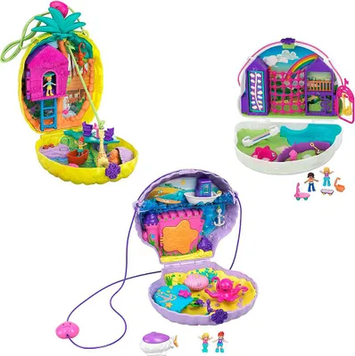 Immagine prodotto di Polly Pocket Compatto indossabile grande Asst