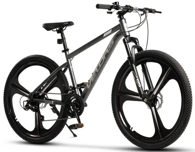Produktbild von AIORBER MTB Hardtail 27,5 Zoll, 21 Gang, Federgabel, Magnesiumfelgen, mechanische Scheibenbremsen, vormontiert, Jugendfahrrad, Grau