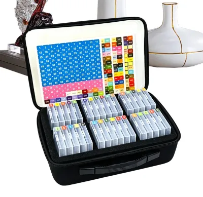 Image de Boîte de rangement avec couvercle pour projets créatifs