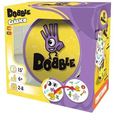 Immagine prodotto di Asmodee- Dobble - Inglese, (57) ASMODEE