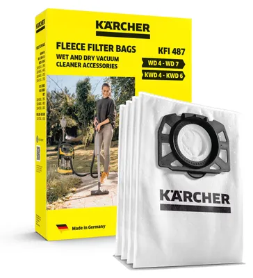 Produktbild von Kärcher Vliesfilterbeutel KFI 487