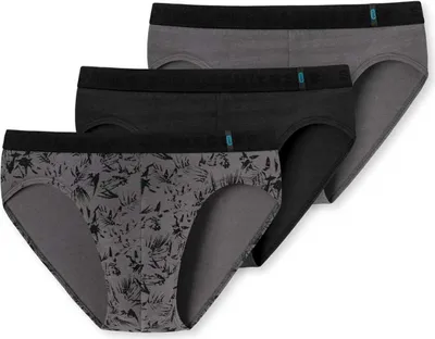 Produktbild von Schiesser Herren Rio-Slip (3er Pack offen) sortiert 1 8/XXL