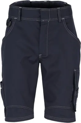 Produktbild von beb HANDWERK Herren Shorts FLEX Polyestermix Blau/Schwarz 54