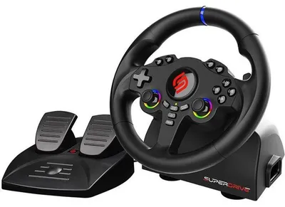 Image de Volant gaming - SUBSONIC - Double joysticks LED - PS5 PC