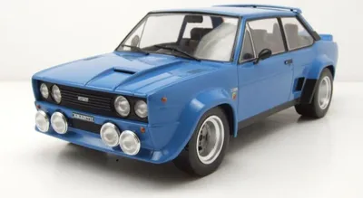 Produktbild von Ixo Models 18CMC129 Fiat 131 Abarth 1980 blau 1:18