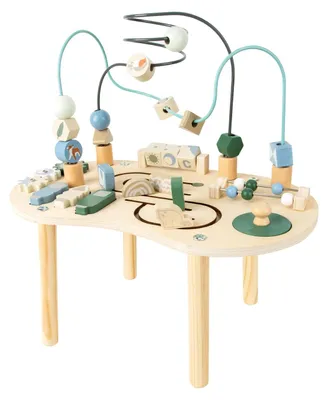 Produktbild von Holztisch für Kinderaktivitäten – 7-in-1-Spielzeug