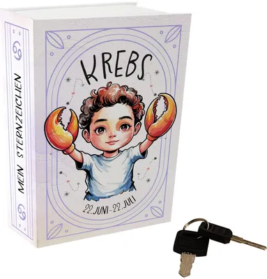 Produktbild von Mein Sternzeichen Booksafe - Krebs