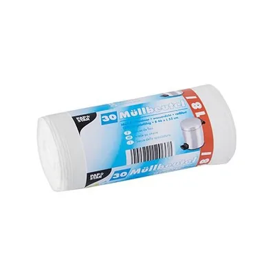 Produktbild von Müllbeutel LDPE 18 l – 52 x 46 cm, Weiß – 540 Stück