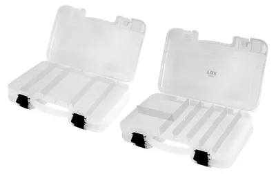 Produktbild von DELPHIN Kunstköderbox Delphin TBX Duo 298-12P Clip 298x220x57mm