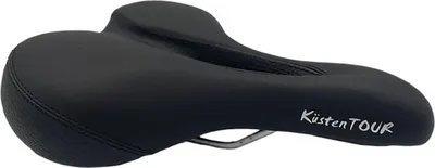Produktbild von P&P Procycling Bequemsattel Küstentour 806 sw/sw, Unisex, 265x205mm, ca. 450g