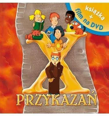 Obrázok produktu pre X Przykazań. Książka z filmem DVD - Opracowanie Zbiorowe (Für Kinder, Religion auf Polnisch)