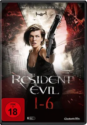 Produktbild von Resident Evil 1-6 [6 DVDs]