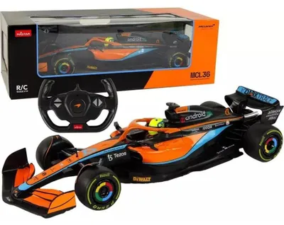 Image de Voiture R/C racing McLarenF1 Rastar 1:12 Orange