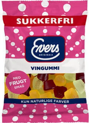 Produktbild von Evers Vingummi zuckerfrei 70g