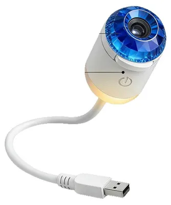 Produktbild von Galaxie Nachtlicht Projektor – 12 Filme, 360° drehbar, dimmbar – USB betrieben, 173 g leicht – für Kinderzimmer, Camping und Reisen