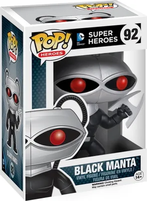 Produktbild von DC Super Heroes - Black Manta 92 - Funko Pop! - Vinyl Figur