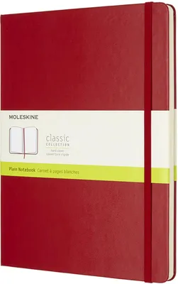 Obrázok produktu pre Moleskine 805-50-0285-510-5, Jednofarebné, Červená, Matný, 70 g/m², tvrdý obal, Dospelý