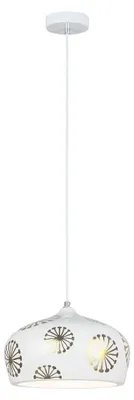Image de E14 1x40W lampe suspendue blanc 6050 Ginger Rabalux