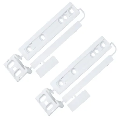 Gleitschienen-Set für Kühlschrank, 2-teilig, passend für AEG 223034904/1