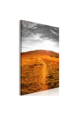 Produktbild von Italienischer Leinwand Leinwandbild - Idyll (1 Part) Vertical 40x60 cm Landschaften c-B-0482-b-a